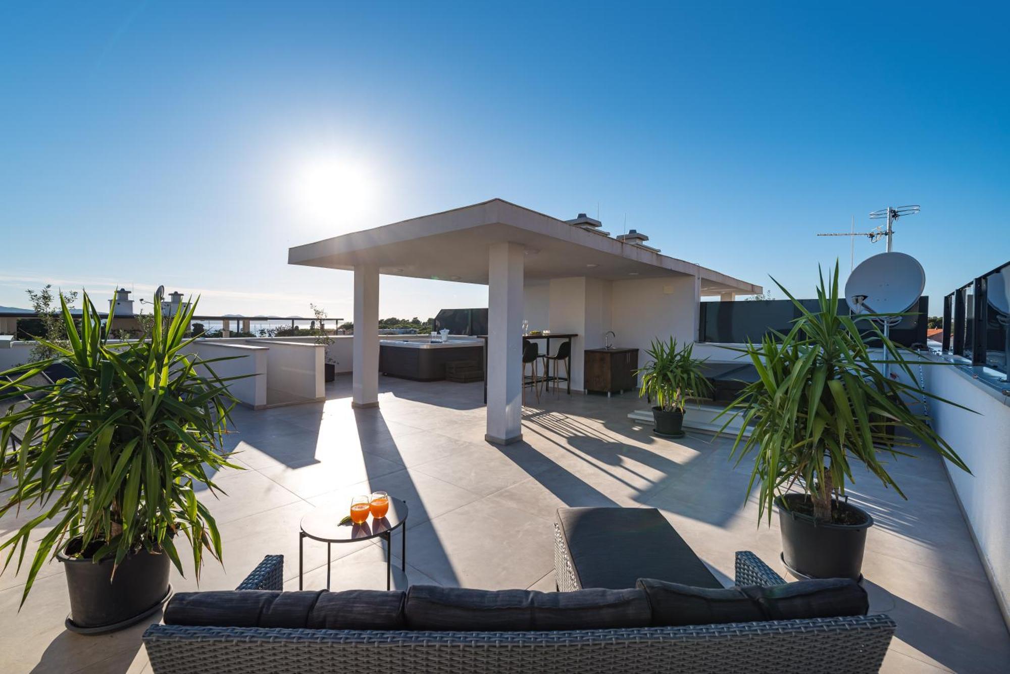 Apartment Dalmo Views Zadar Eksteriør bilde